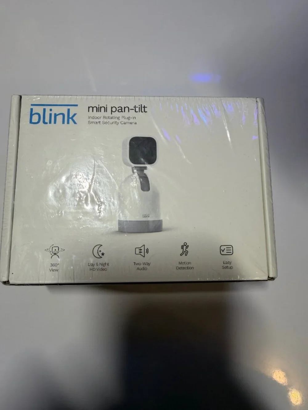 Blink Mini Pan-Tilt Camera (new) and Sync Module (used)
